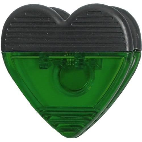 Jumbo size heart shape memo clip