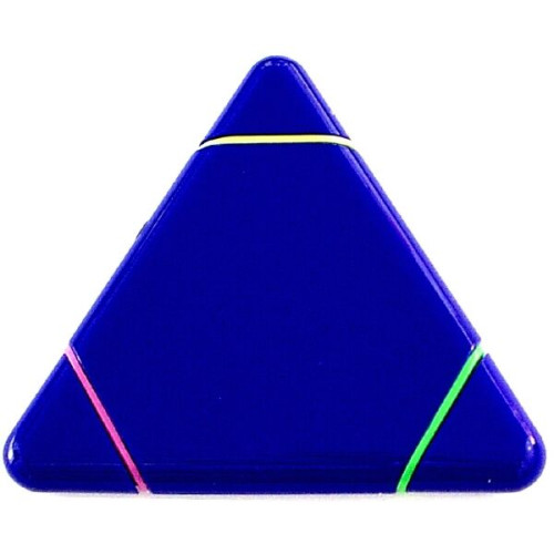 Three color combo highlighter marker