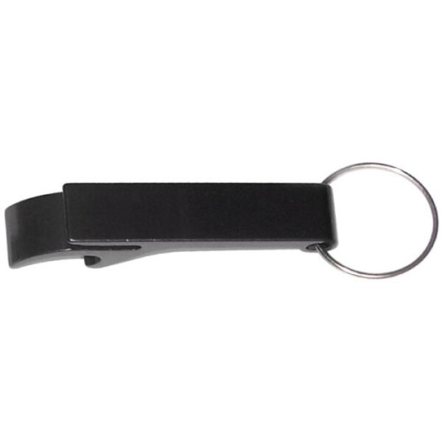 Deluxe aluminum can and bottle opener