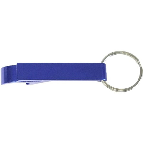 Deluxe aluminum can and bottle opener