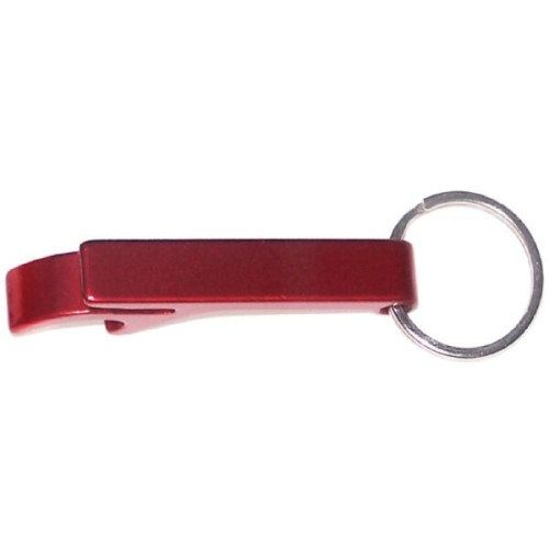 Deluxe aluminum can and bottle opener