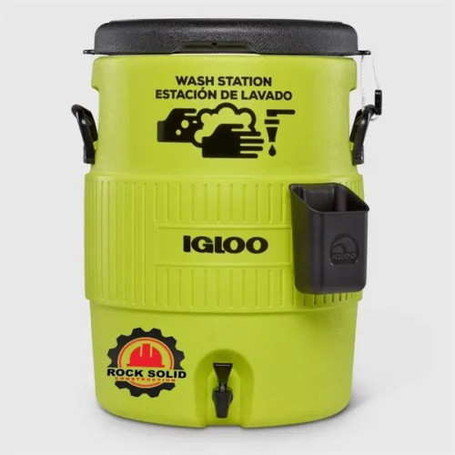 IGLOO 10 Gallon Wash Station (Acid Green)