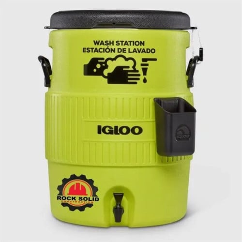 IGLOO 10 Gallon Wash Station (Acid Green)