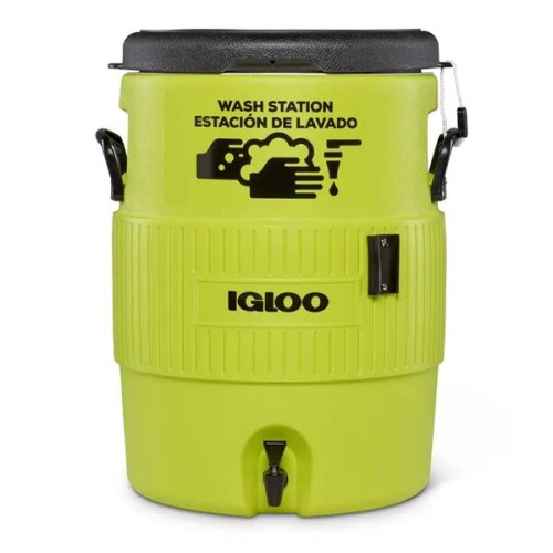 IGLOO 10 Gallon Wash Station (Acid Green)