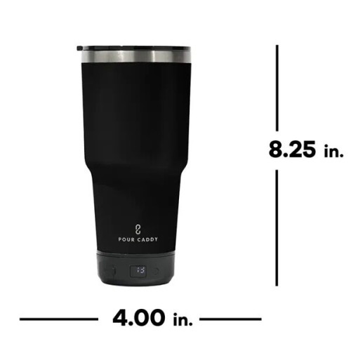 Pour Caddy 28 oz Tumbler w/ Power Bank