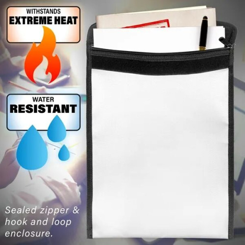 Fire and Water Resistant Document Bag