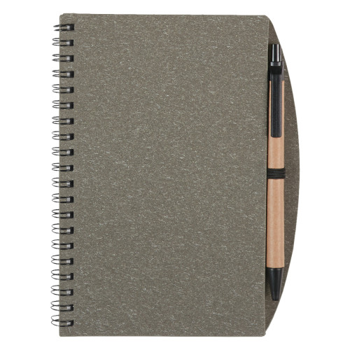 5" x 7" Eco-Inspired Spiral Notebook & Pen