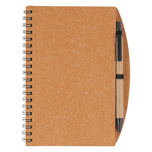 5" x 7" Eco-Inspired Spiral Notebook & Pen