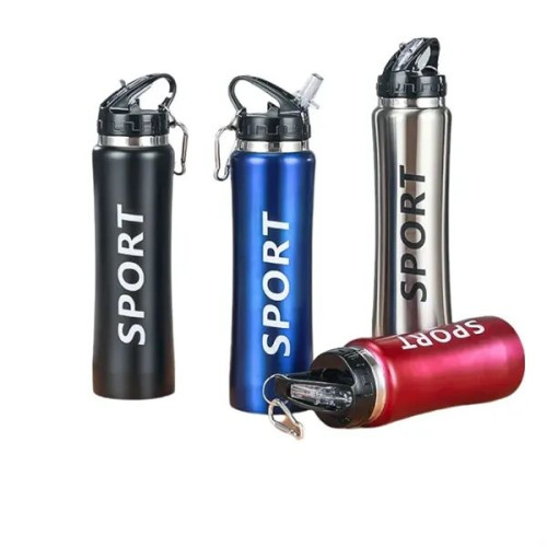 Sports Water Bottle with Straw