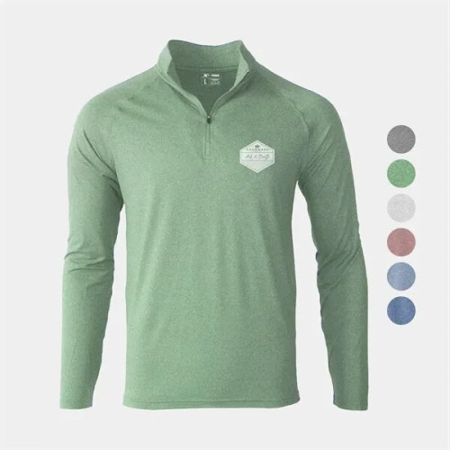 Evo Heather Men's Performance 1/4 Zip