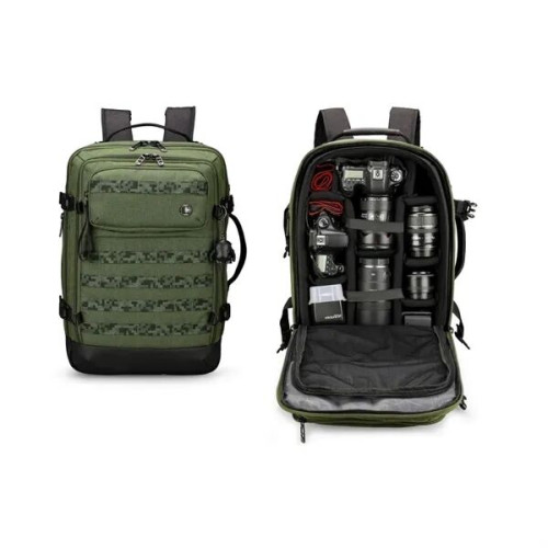 SwissDigital® BERG PRO USB Charging Port Camera Backpack