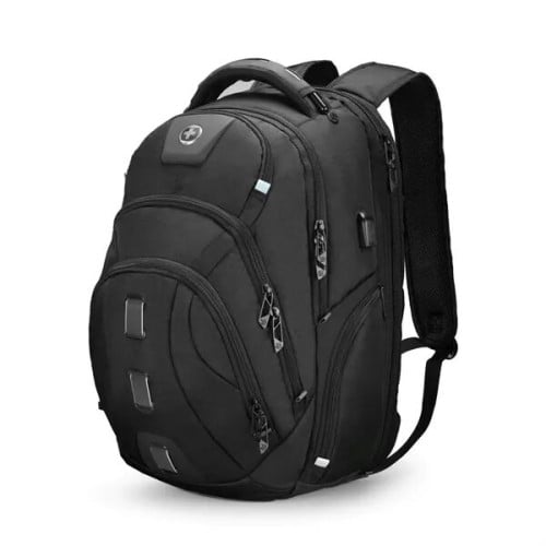 SwissDigital® PIXEL PRO Stylish TSA-Friendly Finder Backpack