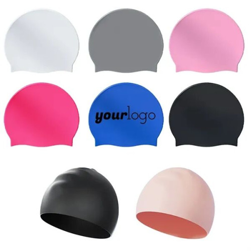 Silicone Swim Cap for Long Hair