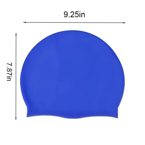Silicone Swim Cap for Long Hair