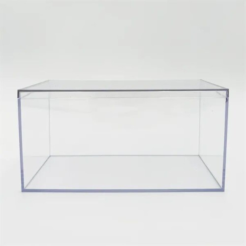 8"L x4"W x 4"H Clear Plastic Box