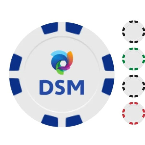 Custom Poker Chip Golf Ball Markers