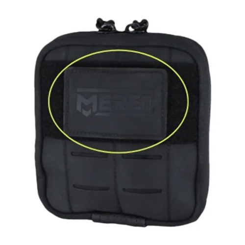 MERET Small Blank Black Patch - Qty 10