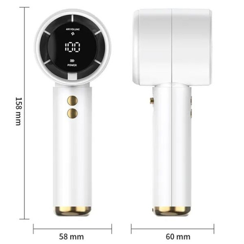 Portable Turbo Jet Fan w/ Display