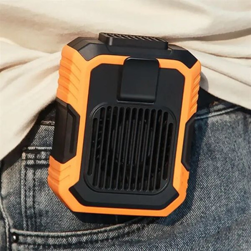 Portable 4000mAh Outdoor Waist Mounted Fan