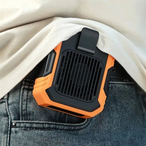 Portable 4000mAh Outdoor Waist Mounted Fan