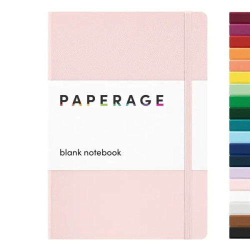 PAPERAGE® Leather Hard Cover Journal with 160 Pages