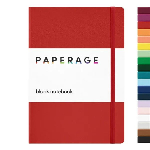 PAPERAGE® Leather Hard Cover Journal with 160 Pages