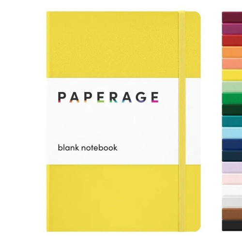 PAPERAGE® Leather Hard Cover Journal with 160 Pages