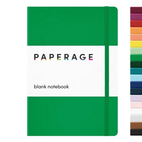 PAPERAGE® Leather Hard Cover Journal with 160 Pages