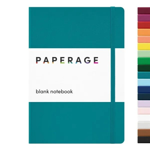 PAPERAGE® Leather Hard Cover Journal with 160 Pages