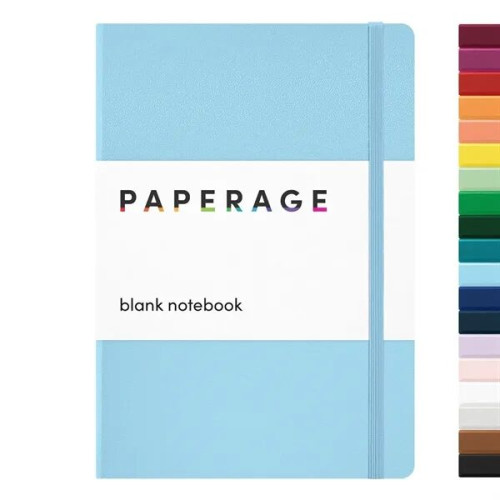 PAPERAGE® Leather Hard Cover Journal with 160 Pages