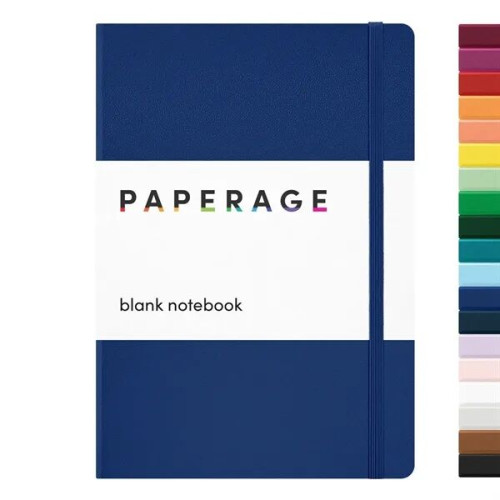 PAPERAGE® Leather Hard Cover Journal with 160 Pages