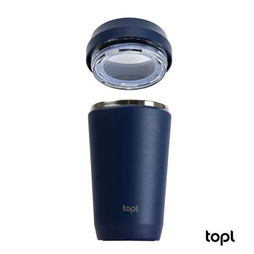 TOPL® 12 oz. Double Wall, Recycled Stainless Steel 360deg...