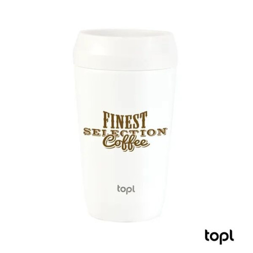 TOPL® 12 oz. Double Wall, Recycled Stainless Steel 360deg...