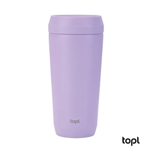 TOPL® 16 oz. Double Wall, Recycled Stainless Steel 360deg...