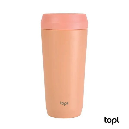 TOPL® 16 oz. Double Wall, Recycled Stainless Steel 360deg...