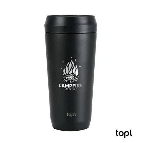 TOPL® 16 oz. Double Wall, Recycled Stainless Steel 360deg...