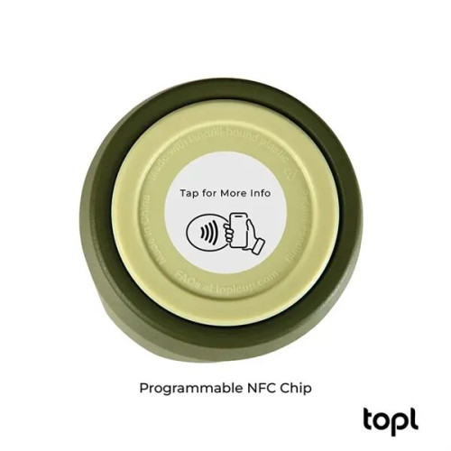 TOPL® 16 oz. Double Wall, Recycled Stainless Steel 360deg...