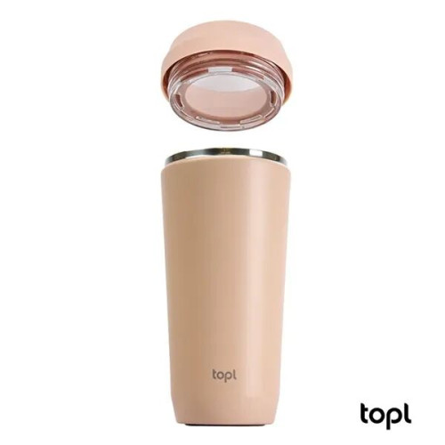 TOPL® 16 oz. Double Wall, Recycled Stainless Steel 360deg...