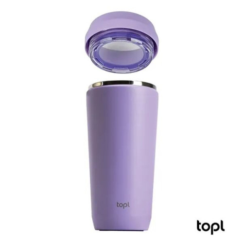 TOPL® 16 oz. Double Wall, Recycled Stainless Steel 360deg...