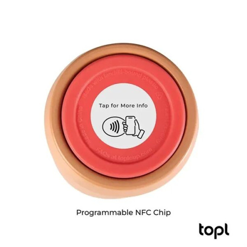 TOPL® 16 oz. Double Wall, Recycled Stainless Steel 360deg...