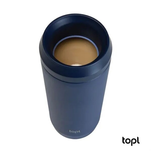 TOPL® 16 oz. Double Wall, Recycled Stainless Steel 360deg...