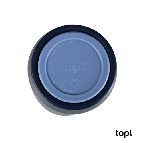 TOPL® 16 oz. Double Wall, Recycled Stainless Steel 360deg...