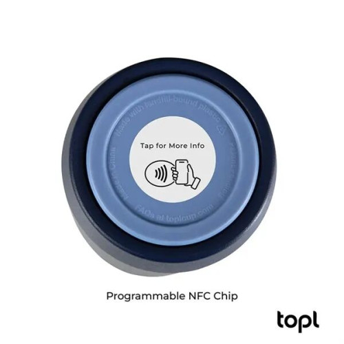 TOPL® 16 oz. Double Wall, Recycled Stainless Steel 360deg...