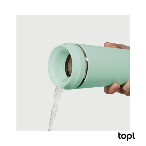 TOPL® 16 oz. Double Wall, Recycled Stainless Steel 360deg...