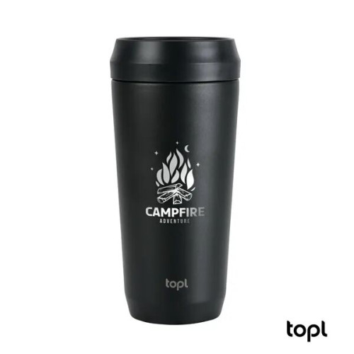 TOPL® 16 oz. Double Wall, Recycled Stainless Steel 360deg...