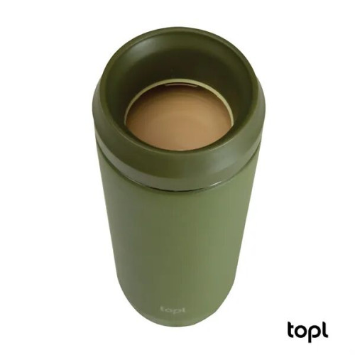 TOPL® 16 oz. Double Wall, Recycled Stainless Steel 360deg...