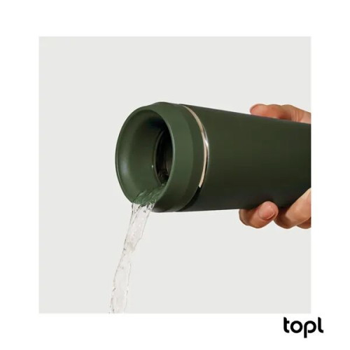 TOPL® 16 oz. Double Wall, Recycled Stainless Steel 360deg...