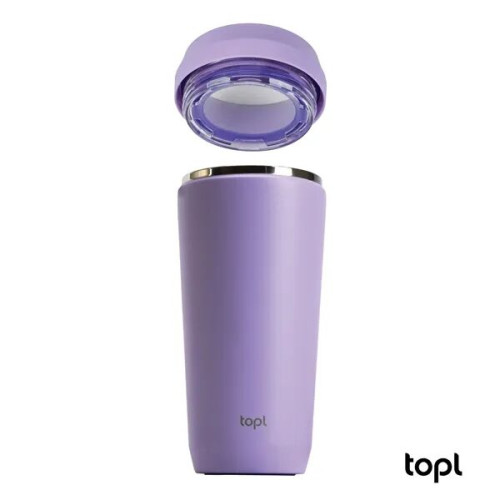TOPL® 16 oz. Double Wall, Recycled Stainless Steel 360deg...