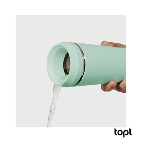TOPL® 16 oz. Double Wall, Recycled Stainless Steel 360deg...