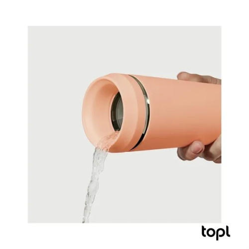 TOPL® 16 oz. Double Wall, Recycled Stainless Steel 360deg...